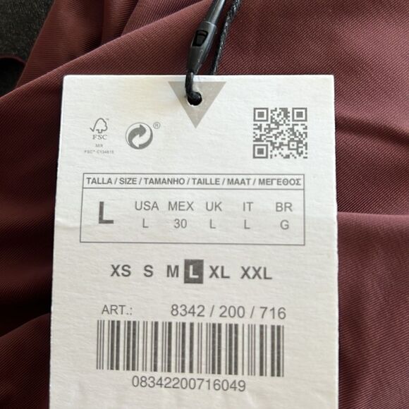 ZARA | Dark Brown | CUT OUT ASYMMETRICAL DRESS - Picture 11 of 12